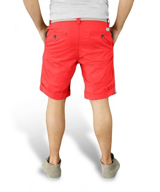 Surplus Chino kratke hlače, crvene