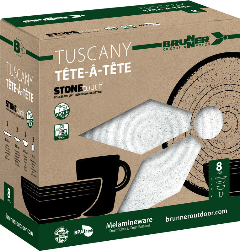 Brunner Tuscany set kuhinjskog posuđa 8 kom, plavi