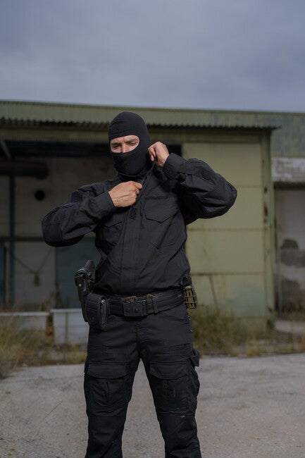 Pentagon Police remen muški 5cm, crni