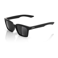 100% Erba sunčane naočale Soft Tact Black, Smoke Lens