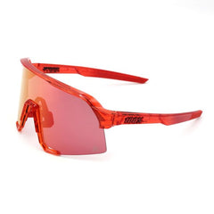 100% S3 LE sunčane naočale, Gloss Translucent Red, Hiper Red Mirror - Peter Sagan