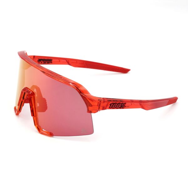 100% S3 LE sunčane naočale, Gloss Translucent Red, Hiper Red Mirror - Peter Sagan