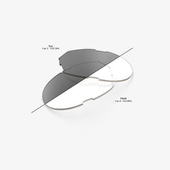 100% WESTCRAFT Dvostruke zamjenske leće Photochromic Clear / Smoke