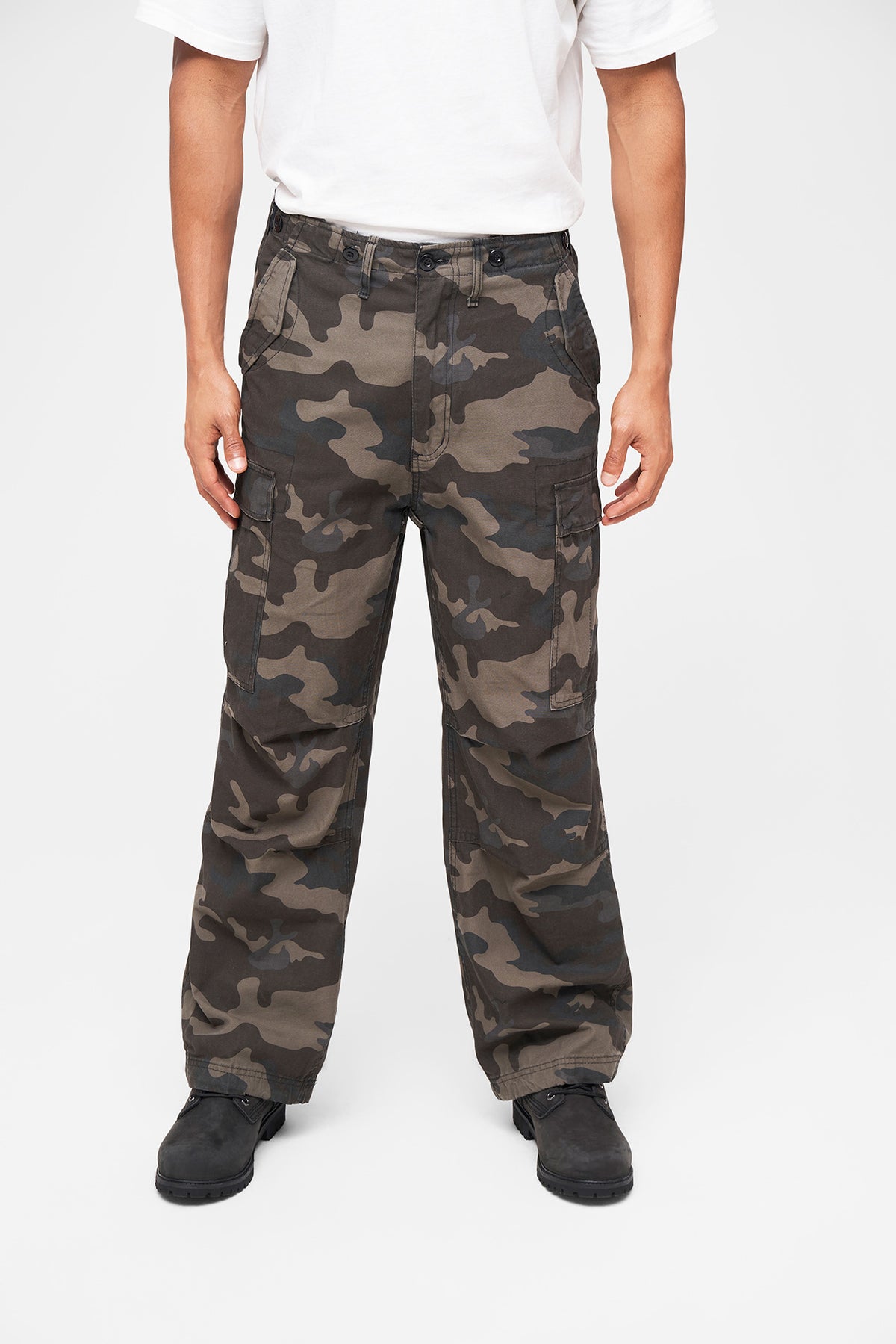 Brandit M65 Vintage nohavice, darkcamo