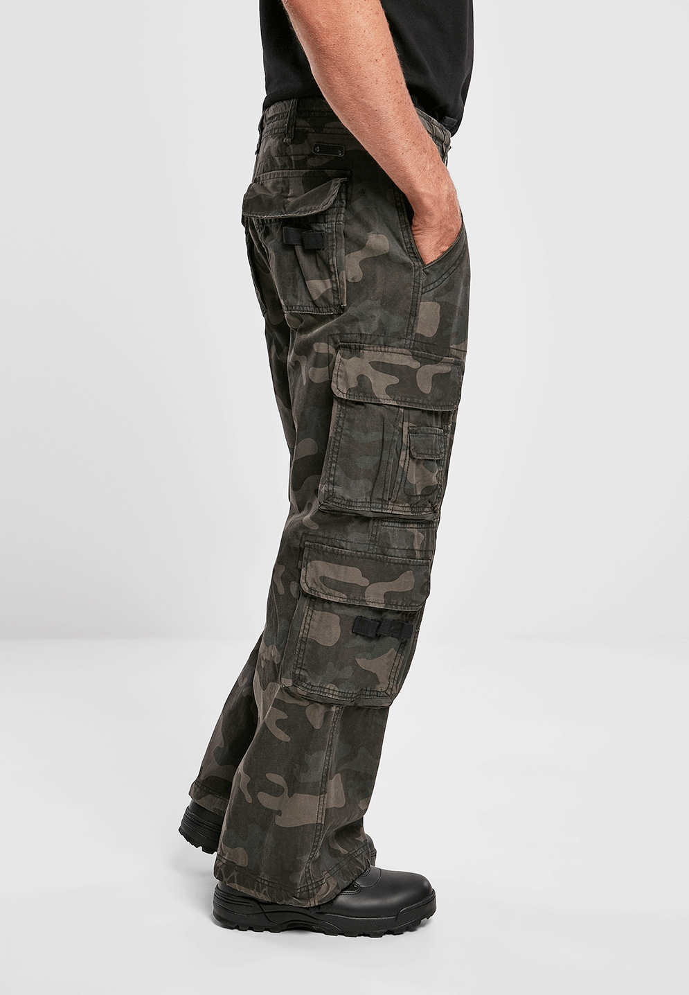 Brandit Pure Vintage nohavice, Darkcamo