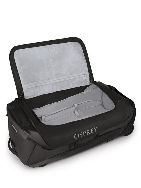 OSPREY ROLLING TRANSPORTER 120 putna torba na kotačima, crna