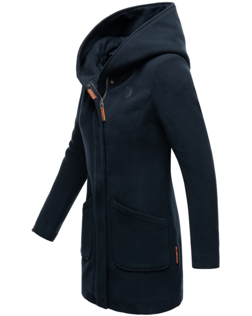 Marikoo MAIKOO ženski zimski kaput s kapuljačom, Dark navy