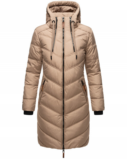 Marikoo ARMASA ženska zimska jakna, Taupe grey