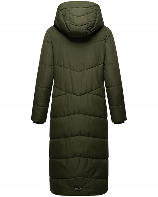 Navahoo HINGUCKER zimska jakna s kapuljačom ženska, dark olive