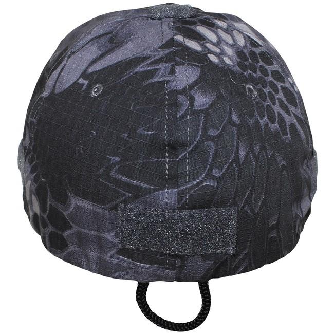 MFH Operations kapa sa šiltom s Velcro panelima, Snake Black
