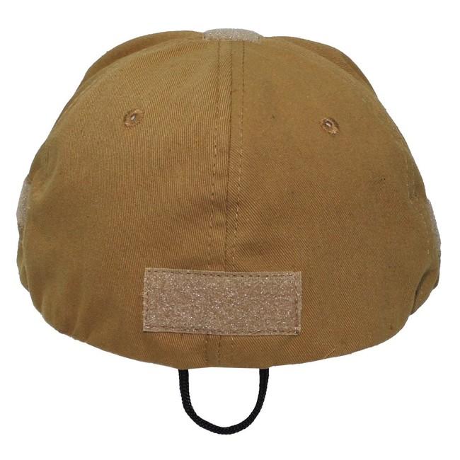 MFH Operations kapa sa šiltom s Velcro panelima, coyote tan