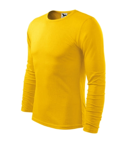 Malfini Fit-T LS muška majica s dugim rukavom, žuta