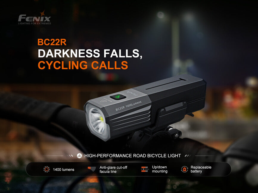 Fenix BC22R punjivo biciklističko svjetlo