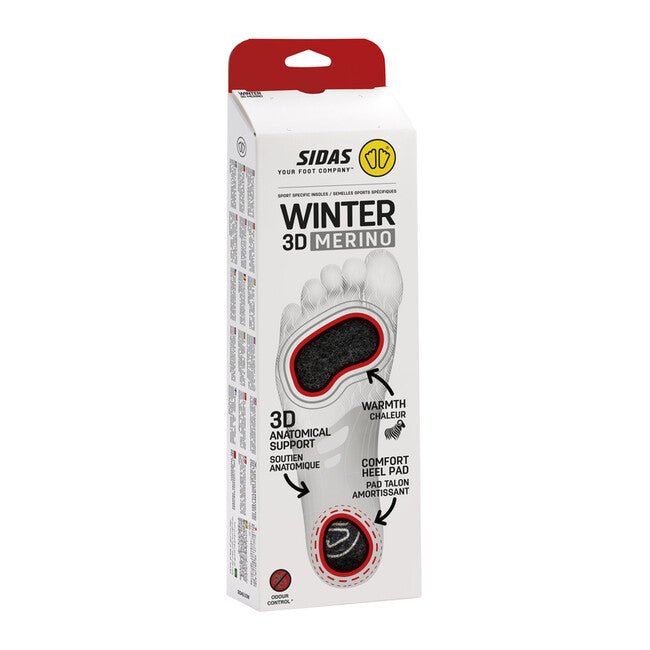 Sidas Winter 3D Merino ulošci za cipele
