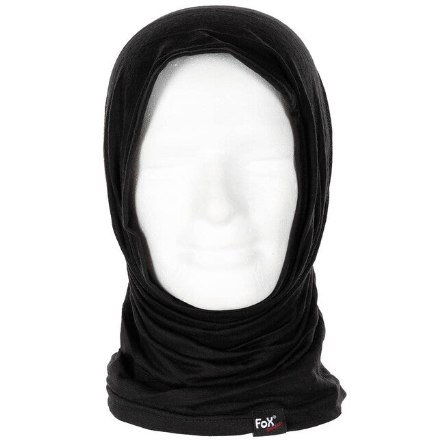 Fox Outdoor Merino Lite ovratnik, crn