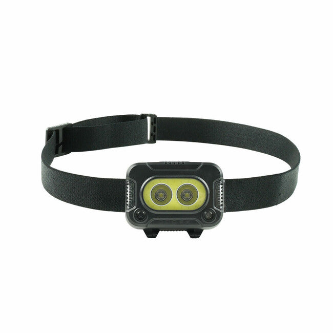 Technik naglavna svjetiljka LED CREE XPG-2+LED COB s gumiranom površinom USB-C crveno svjetlo stroboskop