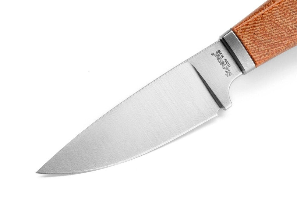 Lionsteel WILLY WL1 nož s fiksnom oštricom s ručkom od micarte CVN