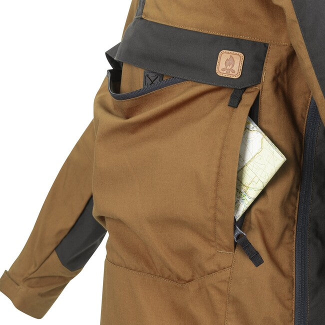 Helikon-Tex WOODSMAN Anorak jakna, Earth Brown / Black