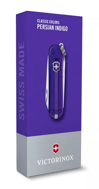 Victorinox Classic SD džepni nož Transparent, ljubičasti