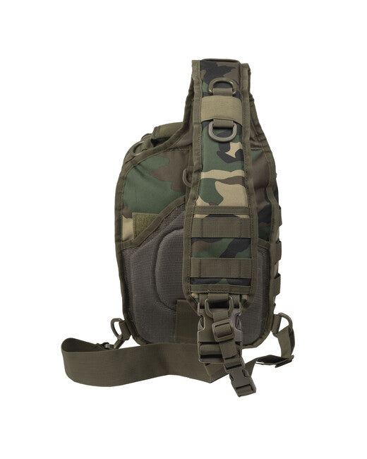 Mil-Tec ASSAULT mali ruksak preko jednog ramena, woodland