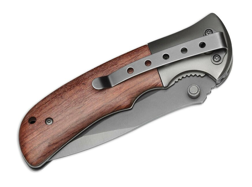 BÖKER® Magnum Co-Operator džepni nož 8,7 cm, drvo, nehrđajući čelik
