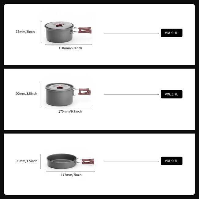 Fire Maple FMC-202 kompaktan set za kuhanje