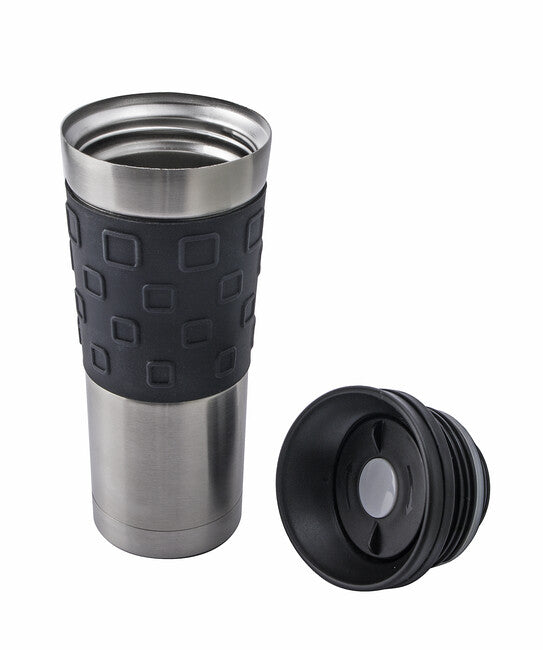 BasicNature Grip termošalica od nehrđajućeg čelika, 0,45 l