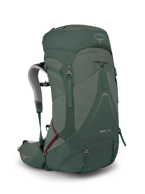 OSPREY AURA AG LT 65 turistički ruksak, koseret/darjeeling spring gren