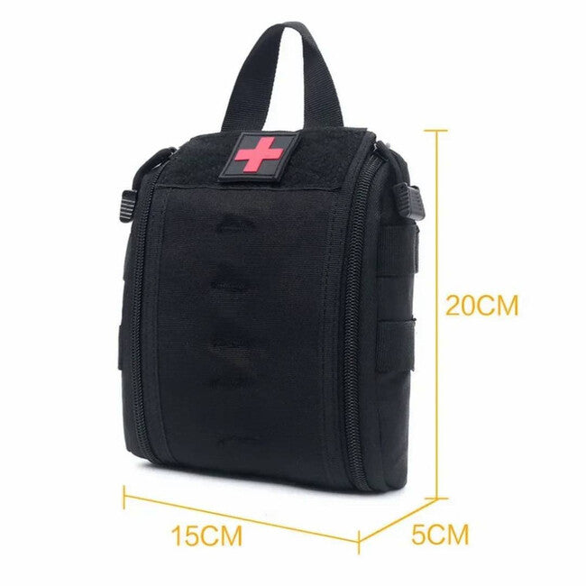DRAGOWA Medical Bag, Black