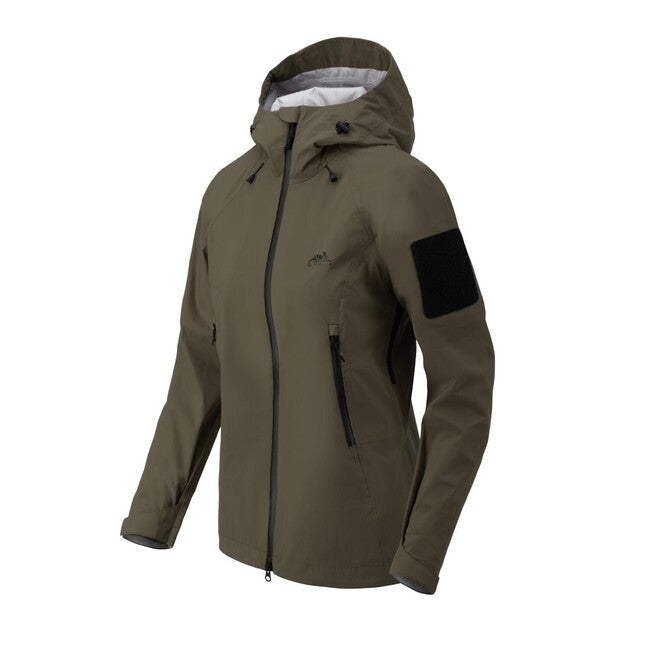 Helikon-Tex SQUALL Hardshell jakna ženska TorrentStretch, Taiga Green