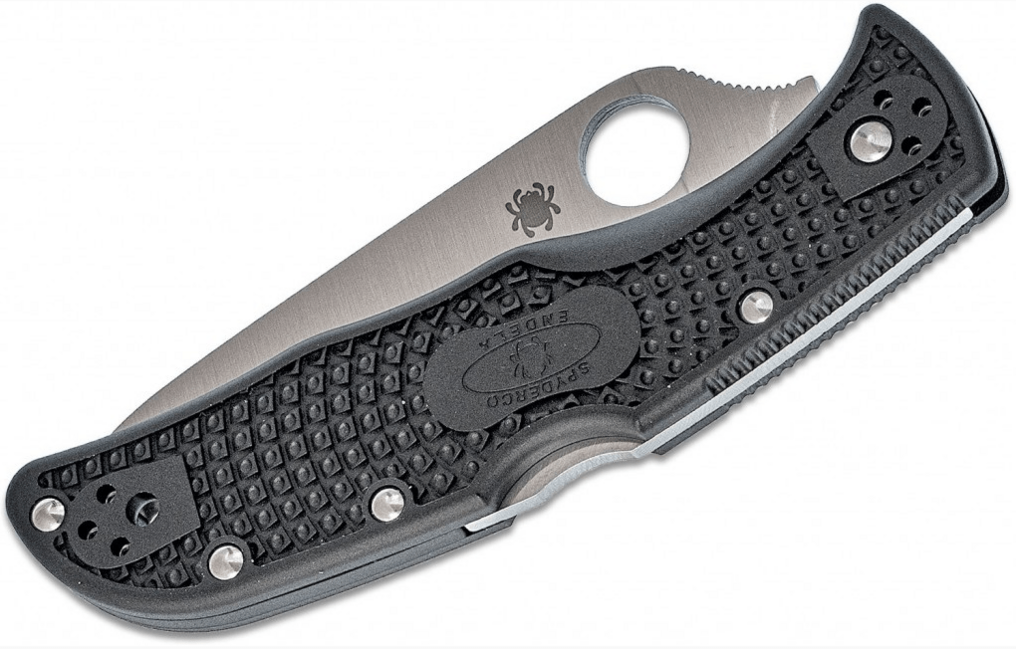 Spyderco Endela Lightweight džepni nož 7cm, crni FRN