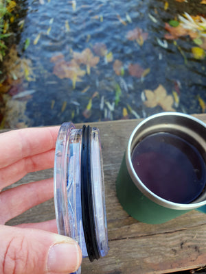 Origin Outdoors termošalica od nehrđajućeg čelika, zelena, 0,35 l