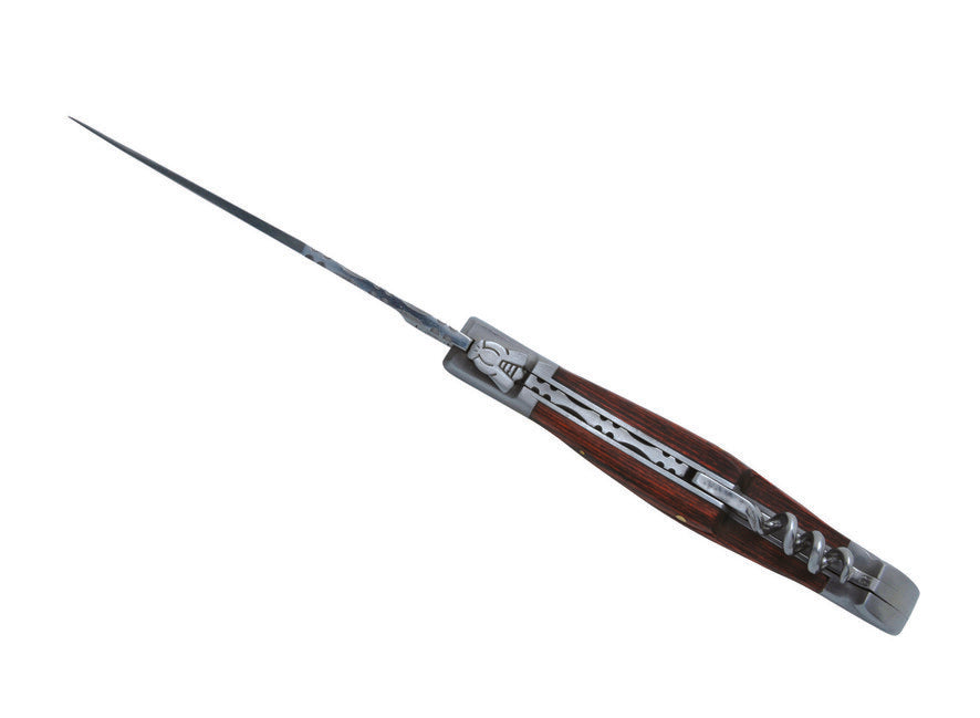Laguiole DUB039 džepni nož, oštrica 12cm, čelik 420, ručka smeđa stamina