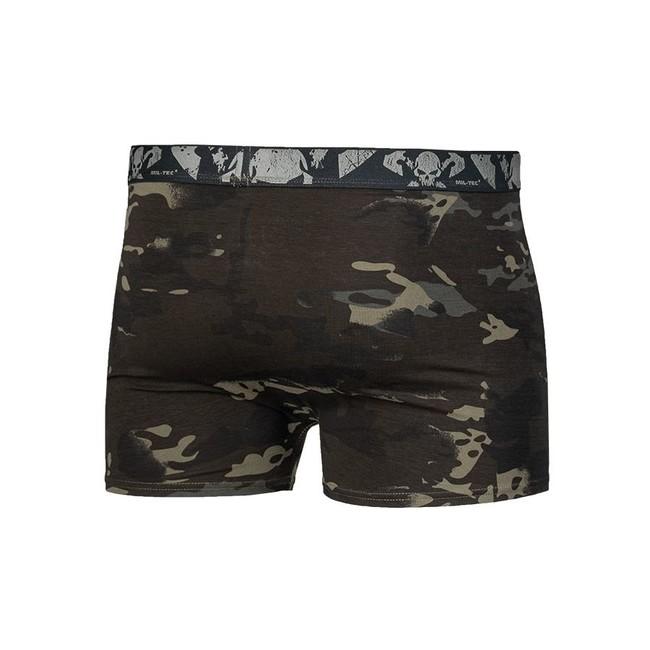 Mil-Tec Skull muške bokserice 2kom, multitarn black