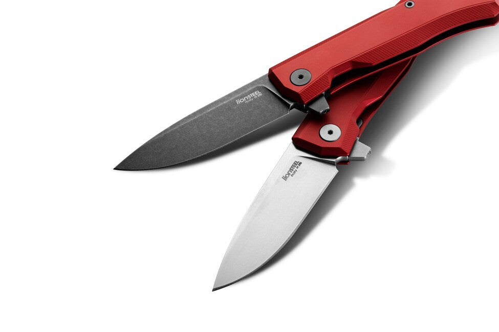 Lionsteel MYTO MT01A sklopivi nož EDC hi-tech je crnom oštricom čelika RB, crna oštrica M390 Old Black