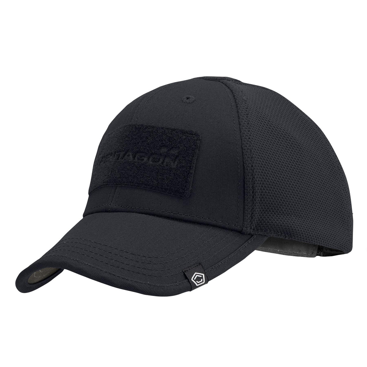 Pentagon Raptor kapa sa šiltom Twill/Mesh, crna