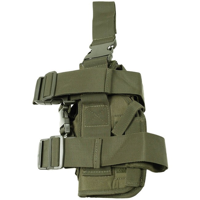 MFH MOLLE desna futrola za oružje za bedro, OD zelena