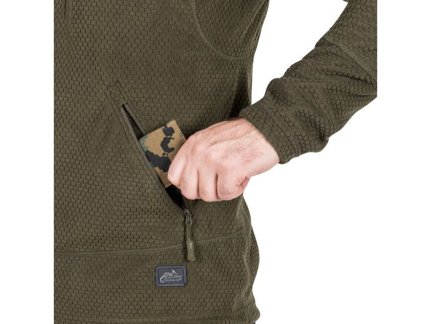 Helikon-Tex Alpha Tactical flis jakna 630g, Shadow Grey