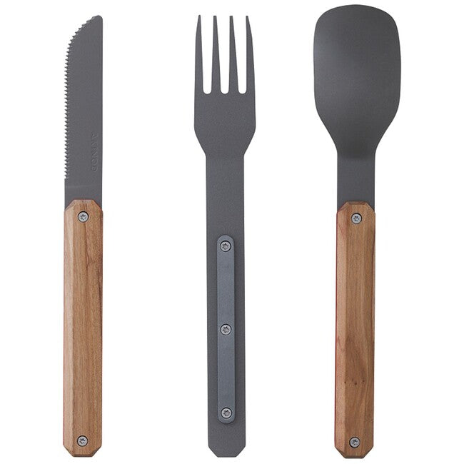 Akinod A01T00001 set pribora 12h34, maslinovo drvo