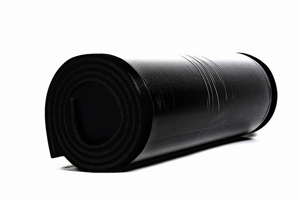 BasicNature ECO podloga za spavanje velika, crna 200 x 55 x 1 cm