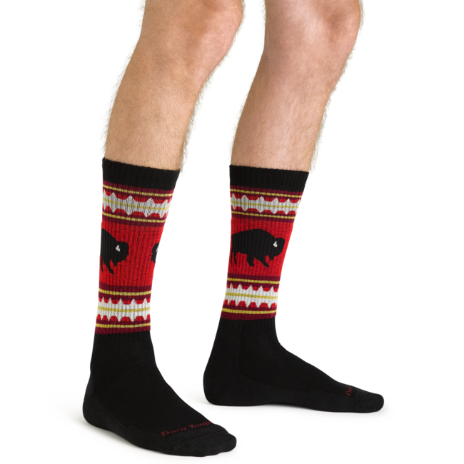 Darn Tough VanGrizzle Boot Midweight planinarske čarape s amortizacijom, Crna