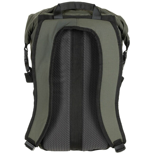 MFH Dry Pak 18 ruksak vodotjesan, OD zelen