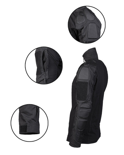 Mil-Tec CHIMERA taktička majica s dugim rukavom, crna