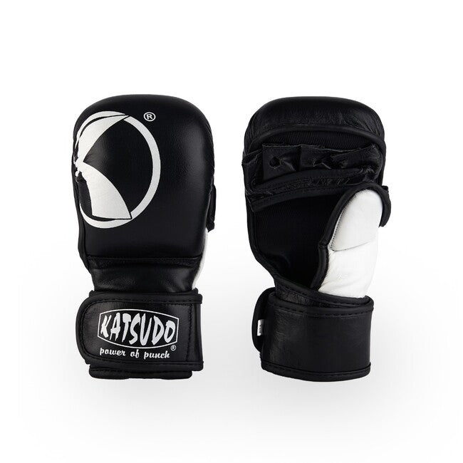 Katsudo Revenge MMA rukavice, crno-bijele