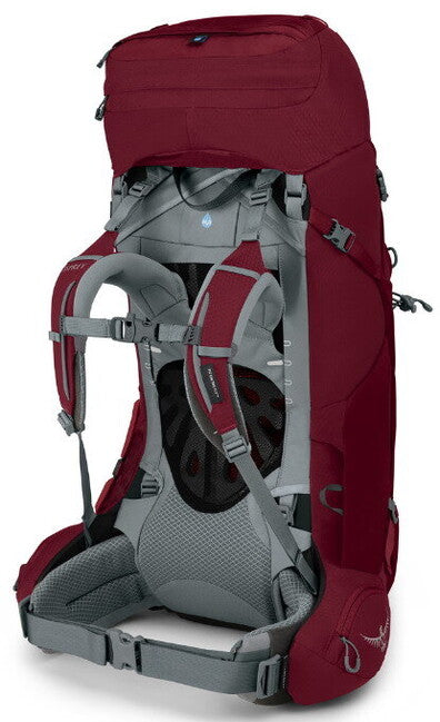OSPREY ARIEL 55 II turistički ruksak, claret red