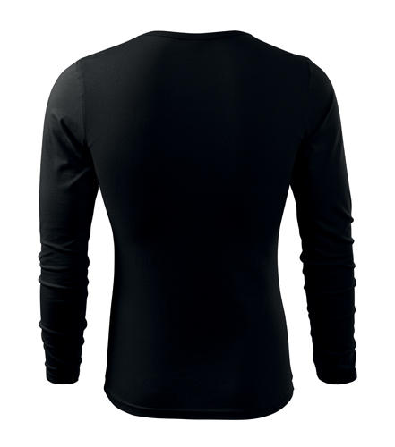 Malfini Fit-T majica s dugim rukavom 160g/m2, crna