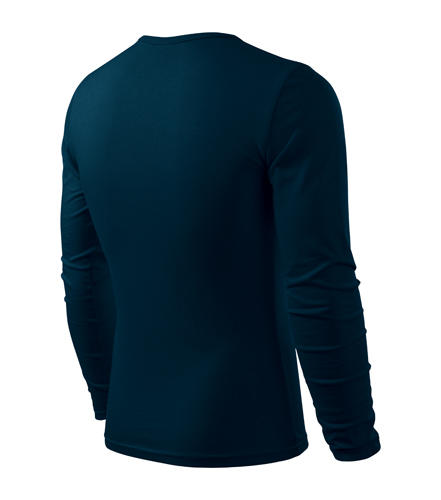 Malfini Fit-T majica s dugim rukavom 160g/m2, tamnoplava