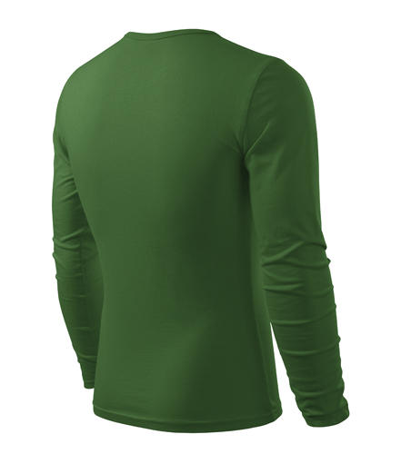 Malfini Fit-T majica s dugim rukavom 160g/m2, zelena