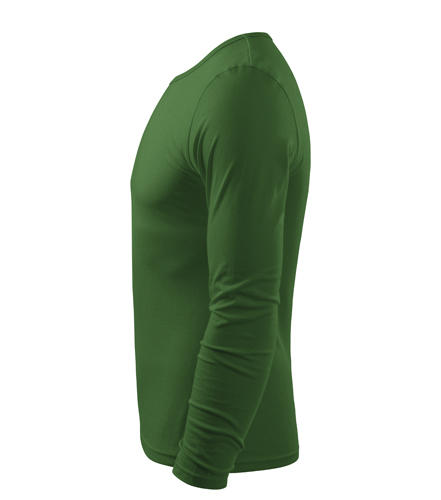 Malfini Fit-T majica s dugim rukavom 160g/m2, zelena