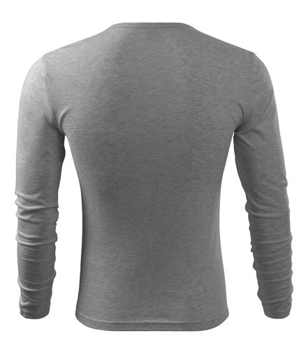 Malfini Fit-T majica s dugim rukavom 160g/m2, siva